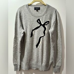 Banana Republic Gray Bow Sweater